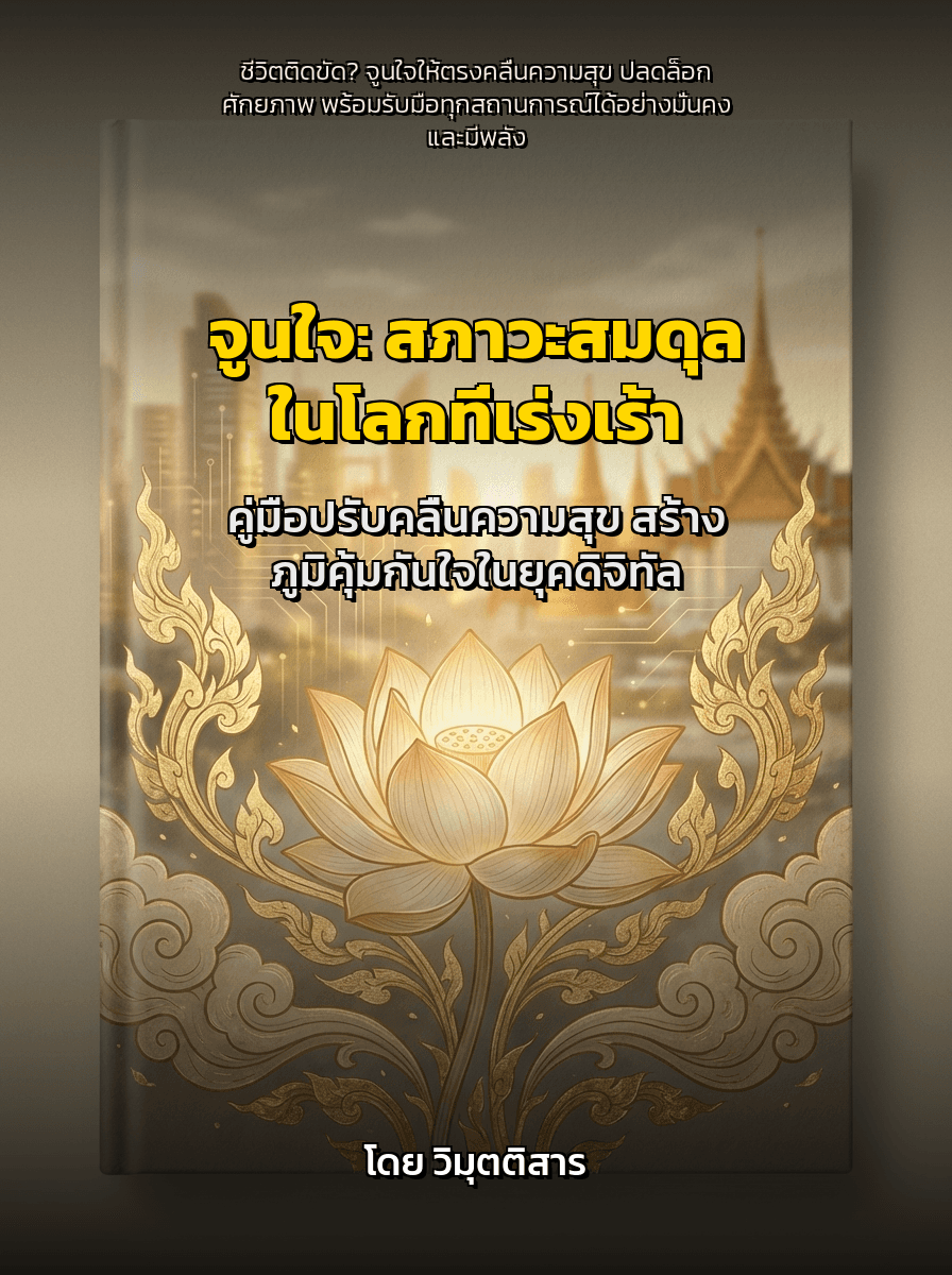 จูนใจ: สภาวะสมดุลในโลกที่เร่งเร้า